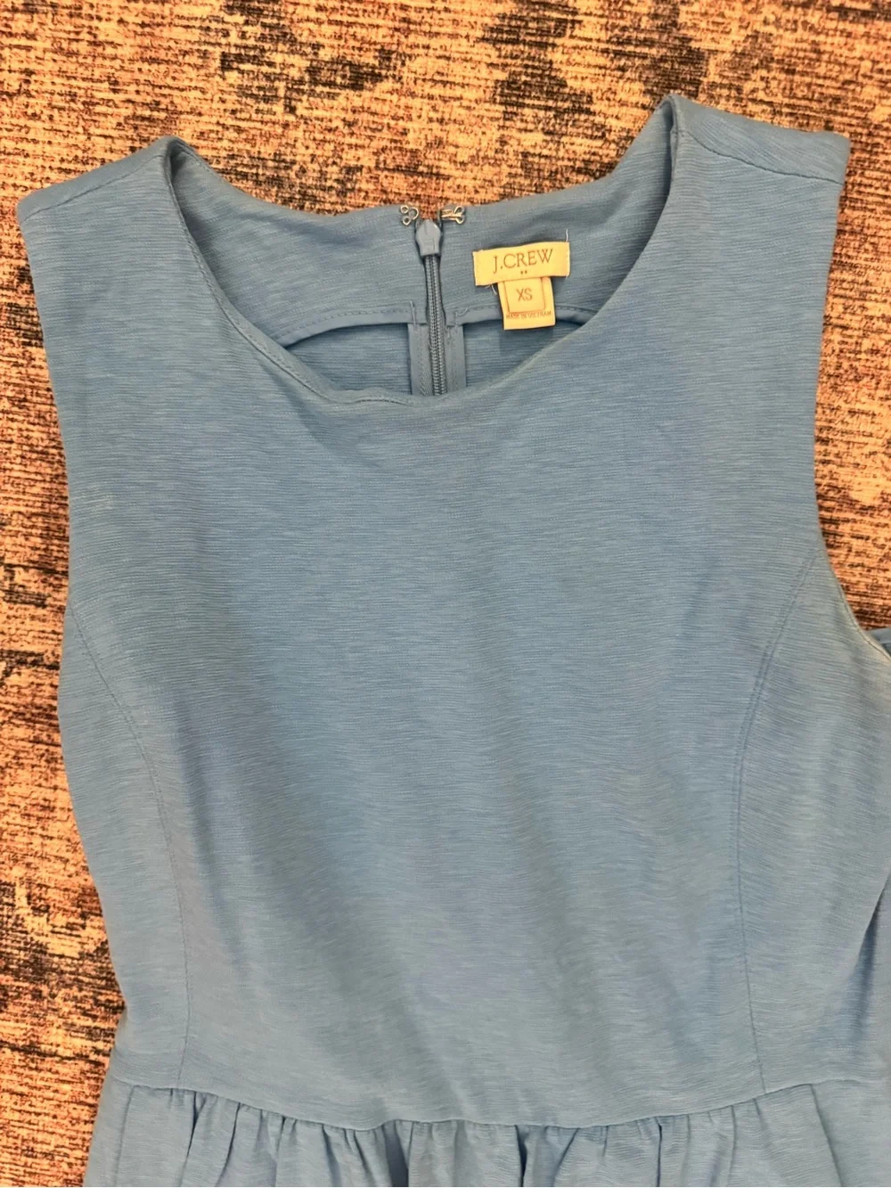 Women’s Sleeveless Blue Dress